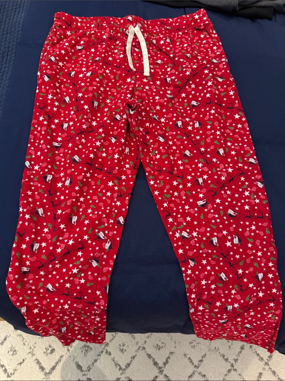 Men’s Vineyard Vines Holiday Pajama Pants - Cozy Drawstring Sleepwear